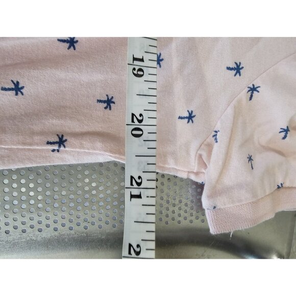 American Eagle Classic Fit Pink Polo Shirt Palm Trees Men's Large - Picture 5 of 5